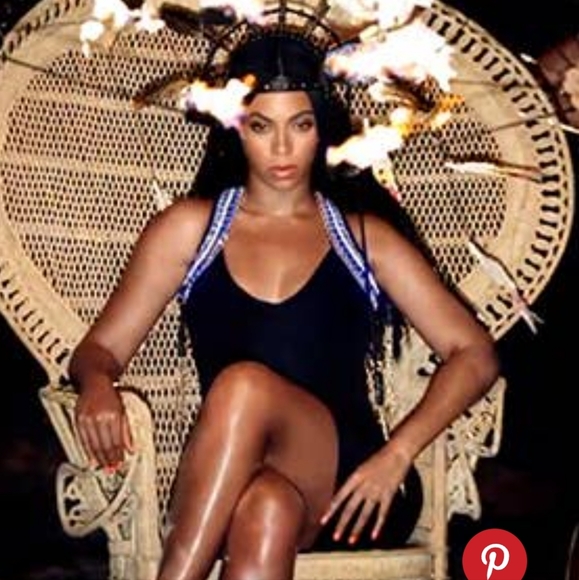 Beyonce for H&M Black Beaded embellished bodycon dress - Size Medium - Picture 14 of 16